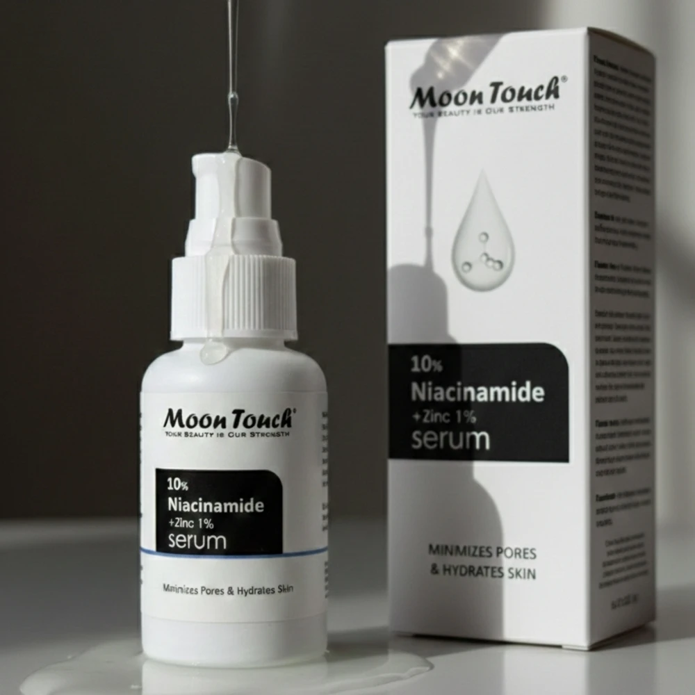 10% Niacinamide + 1% Zinc Serum for Acne, Oil Control & Pore Minimizing – Moon T