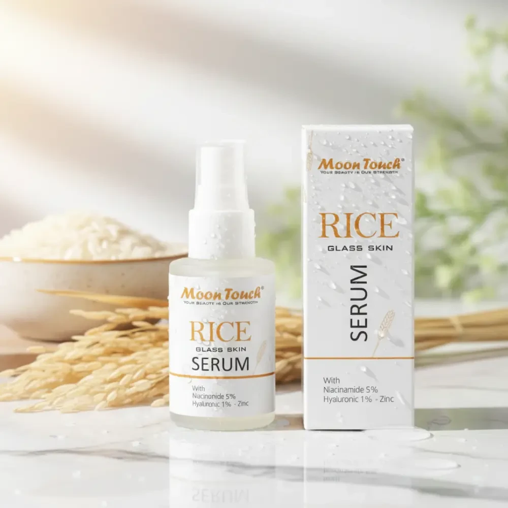 Rice Glass Skin Serum – Niacinamide 5% + Hyaluronic 1%
