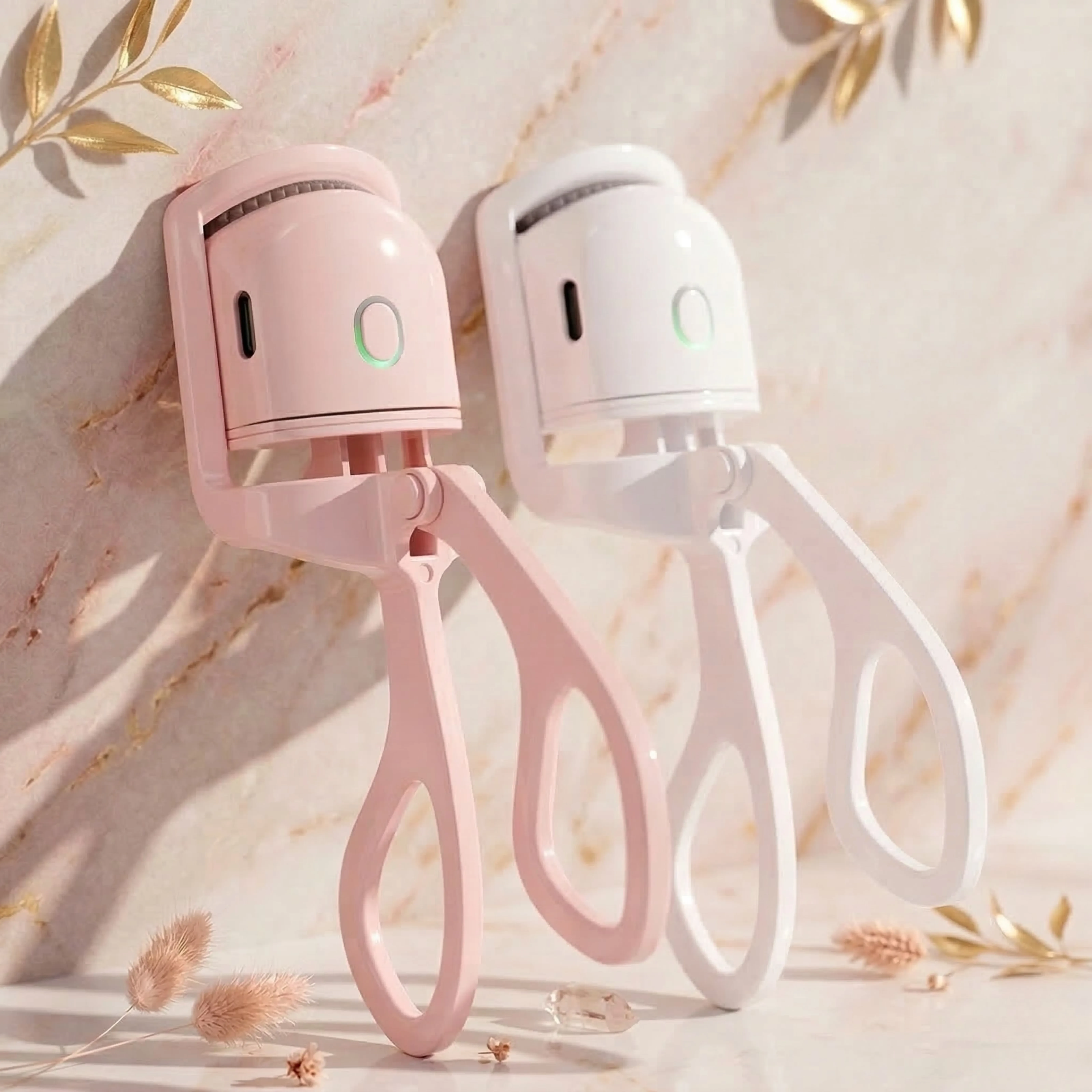 USB Rechargeable Heated Eyelash Curler – Long Lasting Curl Electric Lash Curler
